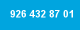 926 432 87 01